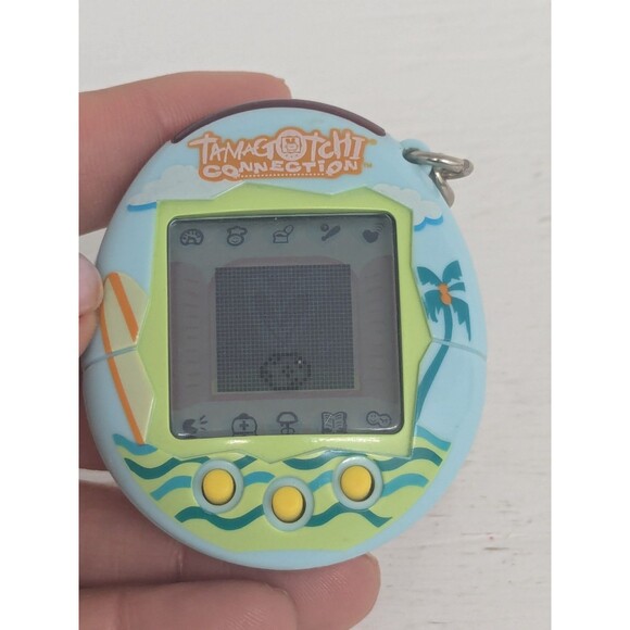 RARE Tamagotchi Connection V2: Tropical Edition, Green and Blue Works - Picture 2 of 4